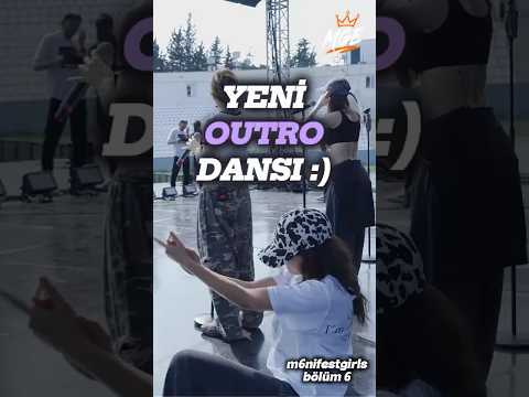 Yeni Outro Koreografisi Geldi 😂💛💜 #manifestgirls #manifam #shorts thumbnail