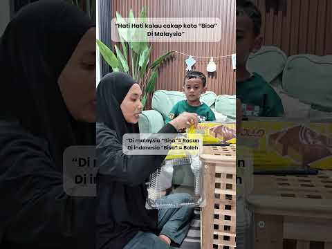 Salah Faham Level Antarabangsa: Emak Indonesia vs Anak Malaysia” #funny #perbedaanbahasa thumbnail