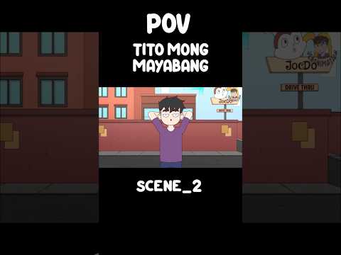 POV TITO MONG MAYABANG SCENE 2 | JenAnimation | COMEDY SKITS   #jenanimation  #pinoyanimation thumbnail