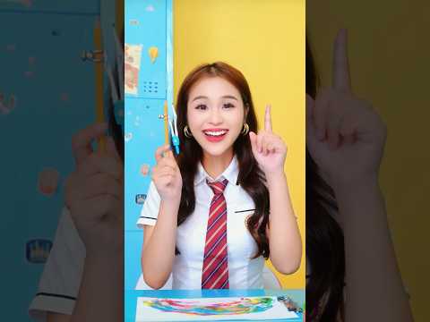 Let's take on the rainbow drawing challenge! 🌈🎨 #taihoa #viral #shorts thumbnail