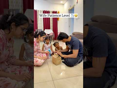 Wife Patience Level 🤣 #vijayandvaishu thumbnail