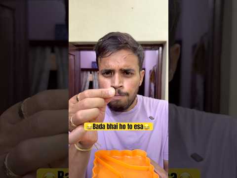 Bada bhai ho to esa?? #shorts #trending #funny #vlog #comedy thumbnail
