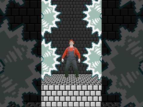 Mario Escaped the Castle… INTO A TRAP?! ⚙️💀 #mario #supermario #gaming thumbnail