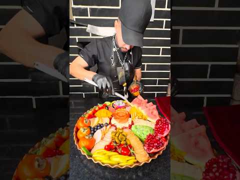 Charcuterie Board, Happy Yalda Night! 🍉✨🧀🥓🍎#cooking #food #recipe #shorts thumbnail
