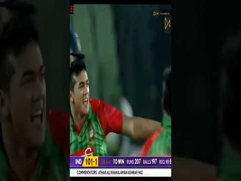 #cricket .Bangaldesh vs India . #shortvideo . thumbnail