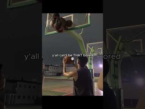 This is peak boredom 💀#basketball thumbnail