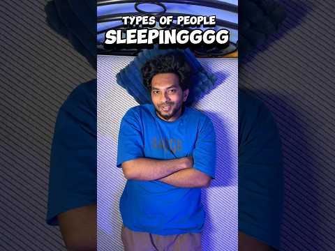 Types Of People Sleeping | #shorts #naaluvithamaravindh #sleeping #typesof thumbnail