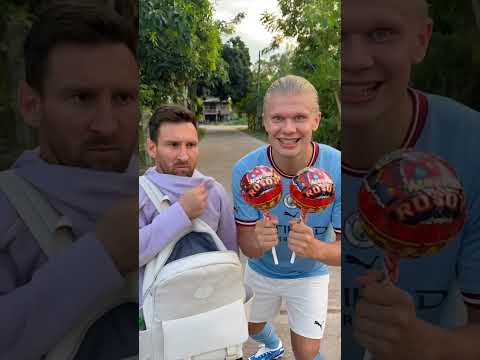 Wow, the coast is clear now! #football #messi #Haaland thumbnail