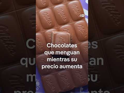 Tribunal alemán señala a Milka por reducir tamaño de chocolates sin avisar #shorts thumbnail