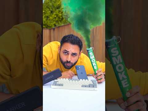 Smartphone vs Smoke Bomb thumbnail
