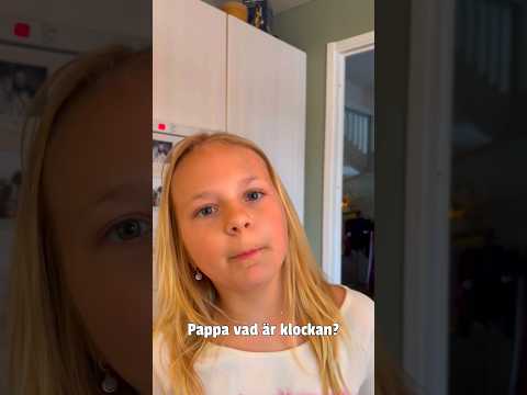 PAPPA VAD ÄR KLOCKAN?🤪 thumbnail