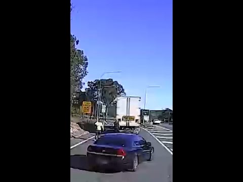 Shocking roadside crash footage released thumbnail