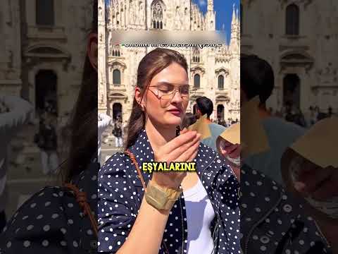 Milano'ya GİDERSENİZ KENDİNİZİ Bantlayın! 🩹🫣 thumbnail
