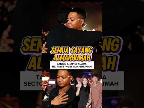 TANGIS ARAP DI ACARA SECTOR B ! SEMUA SAYANG ALMARHUMAH #rezaarap #marapthon #ybrap #aloy  thumbnail