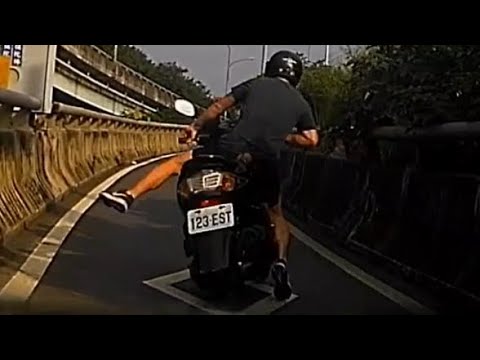 【車禍影片】騎車沒差那一秒鐘吧（2026.05.29 新北市五股區永安大橋機慢車道 thumbnail