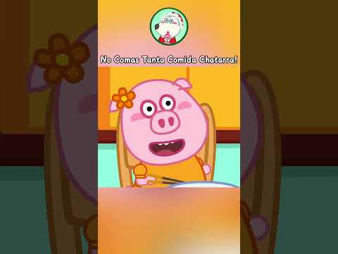 No Comas Tanta Comida Chatarra - Nancy aprenden Hábitos Saludables para Niños #Wolfoo #shorts thumbnail