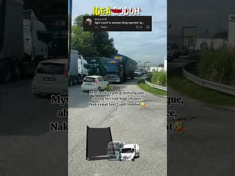 PUAS HATI "ABANG LORI SEK0LAHKAN MYVI KING YANG P0T0NG Q LAW4N ARUS" thumbnail
