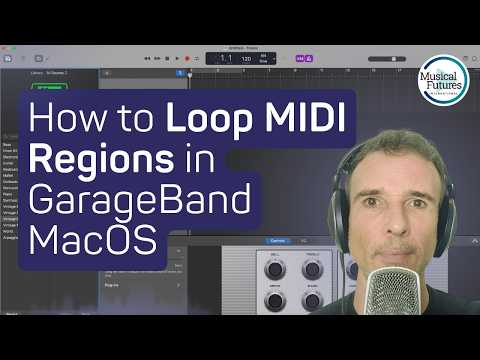 How to Loop MIDI Regions in GarageBand MacOS thumbnail