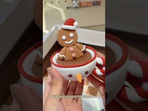 🏠🍪✨ Gingerbread Mini Room DIY | Polymer Clay Miniature House | ASMR Craft thumbnail
