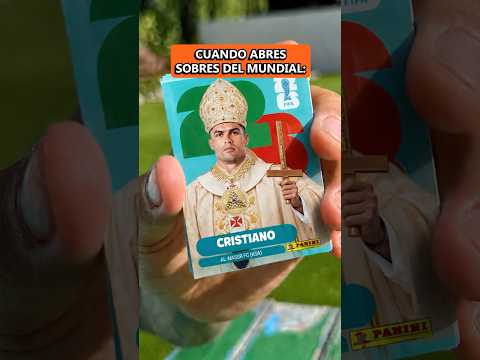 Abriendo Sobres del Mundial⚽️⚠️#comedia thumbnail