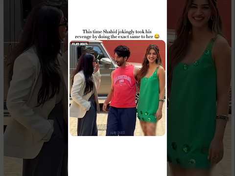 This time Shahid flipped the moment 😜 #shahidkapoor #rashmikamandanna #kritisanon #bollywood #edits thumbnail