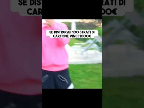 Se distruggi 100 strati di cartone vinci 1000€ 🔨 thumbnail
