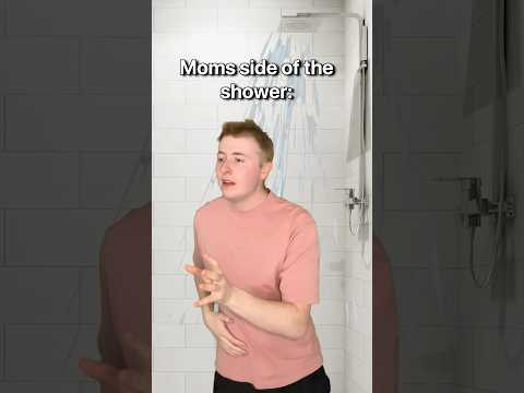 Moms Side Of The Shower Vs Dads #Shorts thumbnail