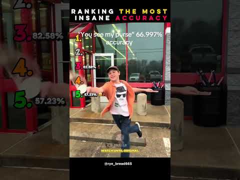 Ranking the best accuracy moments  | #accuracy  #ranking #moments thumbnail