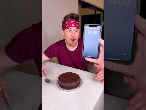 How to take CHOCOLATE CAKE from your sibling properly?😅❤️🍰| CHEFKOUDY thumbnail