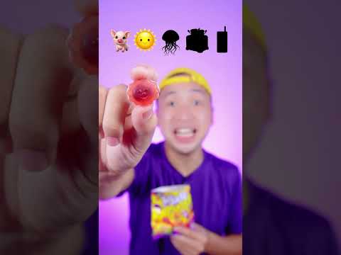 Makan Gummy Sesuai Emoji🍭 #asmr #mukbang #makansesuaiemoji #videomakan #videolucu thumbnail