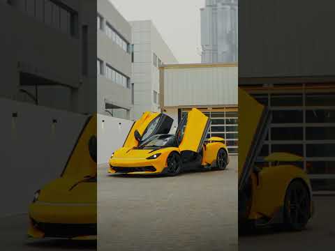 Pininfarina Battista with amazing launch of 0–100 km/h in 1.86 s ⚡💛 #pininfarina  thumbnail