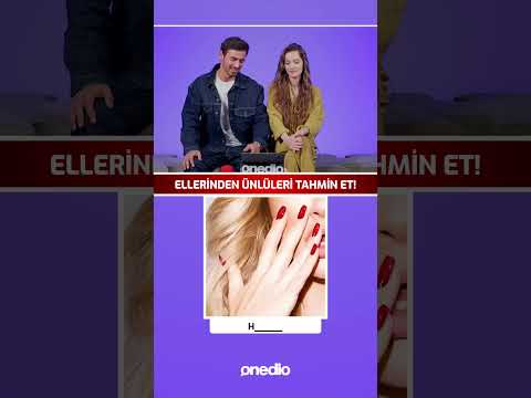 Ellerinden Ünlüyü Tahmin Et ? İlsu Demirci ve Emin Günenç Yarışıyor ? #shorts #araftaafratadizi thumbnail