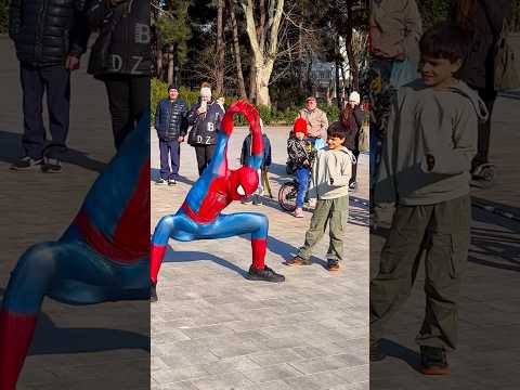 Spider-Man didn't expect this!😱 #spiderman thumbnail
