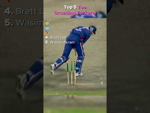 Top 5 Toe Crushing Yorkers! thumbnail