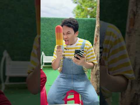 อย่ากินไอติมเด็ดขาด #ตลก #โบ๊ะบ๊ะshorts #พี่นาว #shorts thumbnail