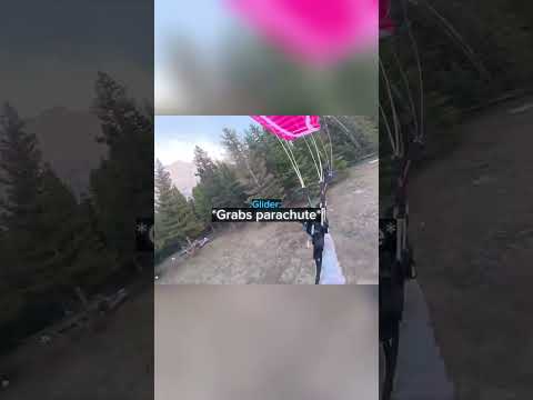 Glider Lands To A Jolly Surprise Waiting For Him... thumbnail