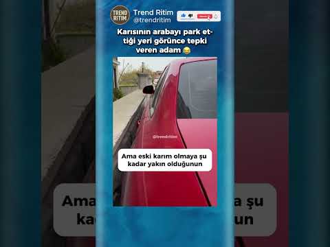 Karısının Arabayı Park Ettiği Yere Şaşıran Adam 🤣😅 thumbnail