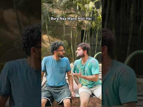 Happy Holi 😂 #shorts #funcho #holi #comedy thumbnail