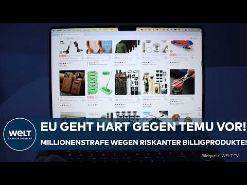TEMU UNTER DRUCK: EU verhängt wegen gefährlicher Produkte Millionenstrafe gegen den Online-Riesen! thumbnail