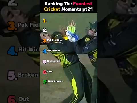Ranking The FUNNIEST Cricket Moments | Pt. 21 thumbnail