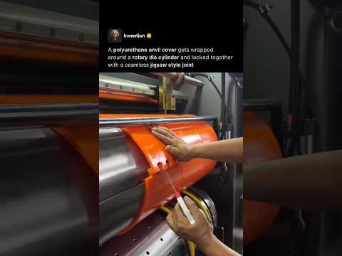 Replacing a Rotary Die Anvil Cover ⚙️ thumbnail