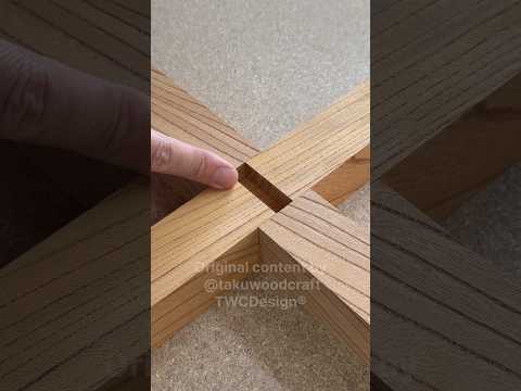 3 Pieces, One Joint #shorts #woodworking #diy thumbnail