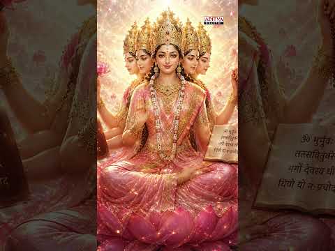 Powerful Gayatri Mantra 🙏 | Morning Bhakti Shorts #OmBhurBhuvaSwaha #Divine #Meditation @adityamusic thumbnail