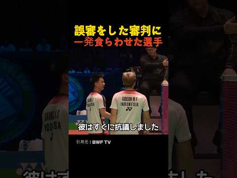 誤審をした審判に一発食らわせた選手 thumbnail
