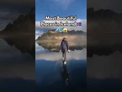 Most Beautiful Places in Iceland ✈️​?​​❤️ thumbnail