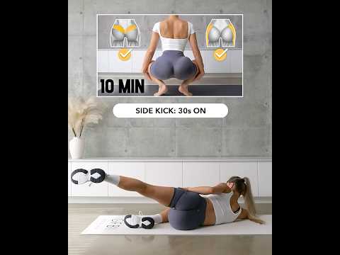 BEST Workout to Grow BOOTY SHELF - 11 Exercises for Upper & Side Booty #homeworkout #bootyshelf thumbnail