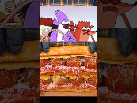 Unleashing Ultimate Meatball Double-Decker Deathwich!🥖#shorts #meatball #regularshow #cartoonnetwork thumbnail