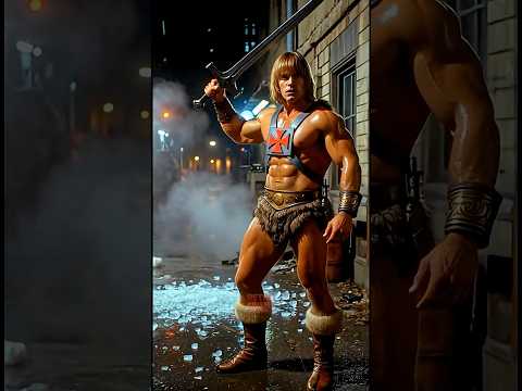 Cyber-Barbarian — He-Man & Conan Inspired | 1980s Retro Fantasy Visual thumbnail