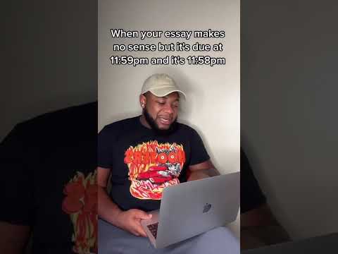 Turning in a confusing essay last minute | thelifeofaaronwalker thumbnail
