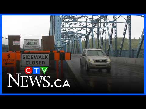 Single-lane closures on Edmonton bridge as rehab work gets underway thumbnail